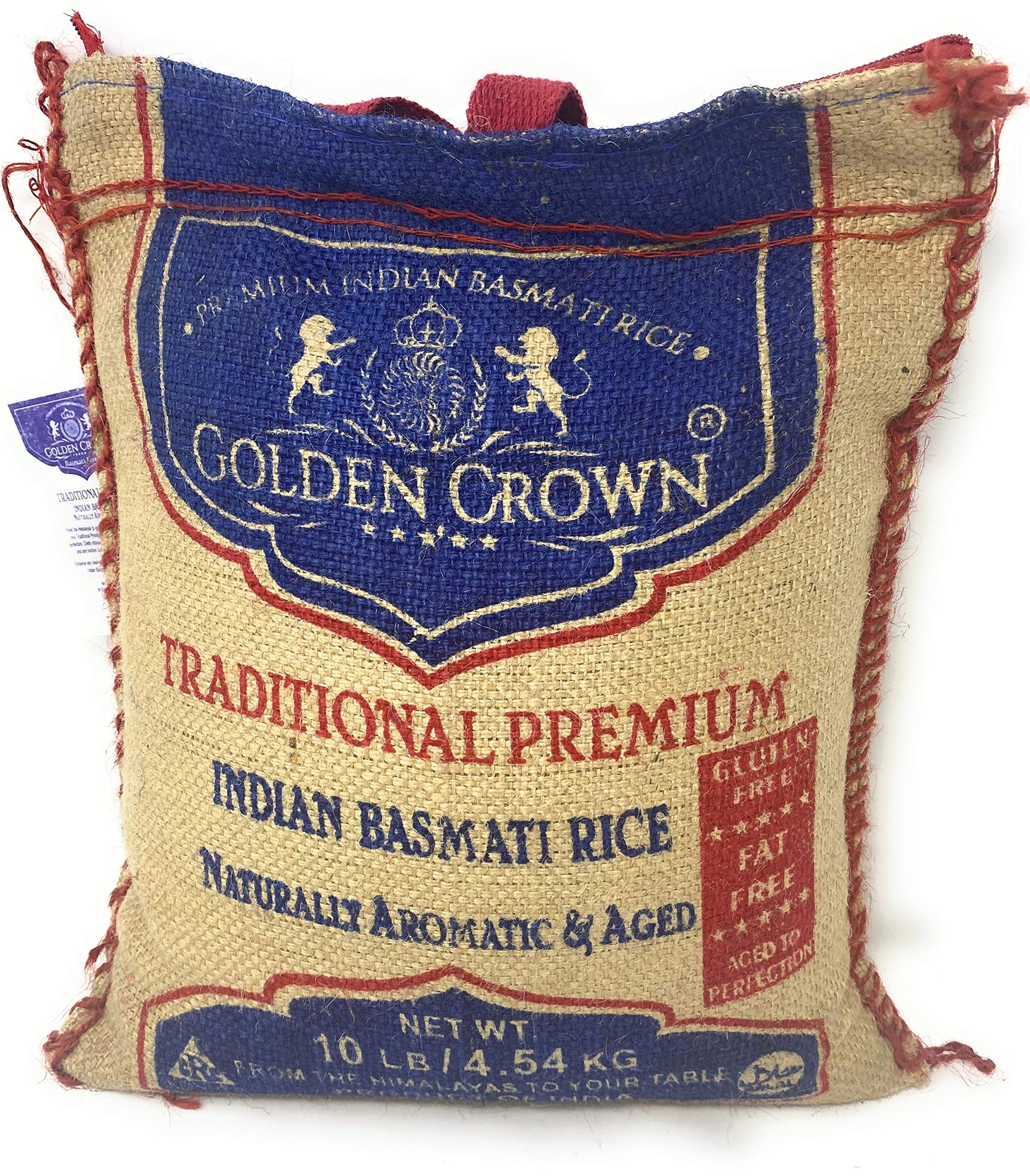 GOLDEN CROWN TRADITIONAL PREMIUM RICE JUTE BAG