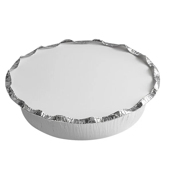 ALUM.PAN FLAT LID 9 INCH