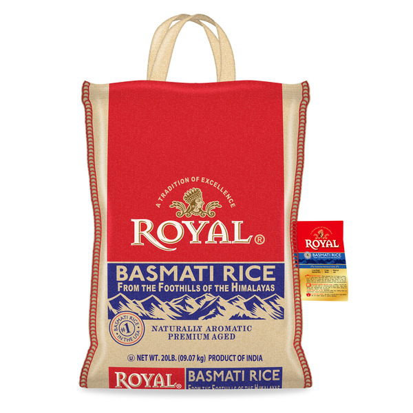 ROYAL BASMATI RICE BAG